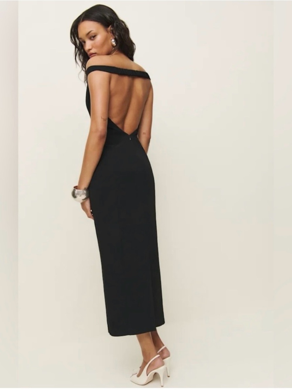 Reformation NWT Esa Black Dress 8